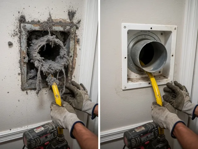 Expert gas dryer vent cleaning by North Olmsted Dryer Vent Cleaning in North Olmsted