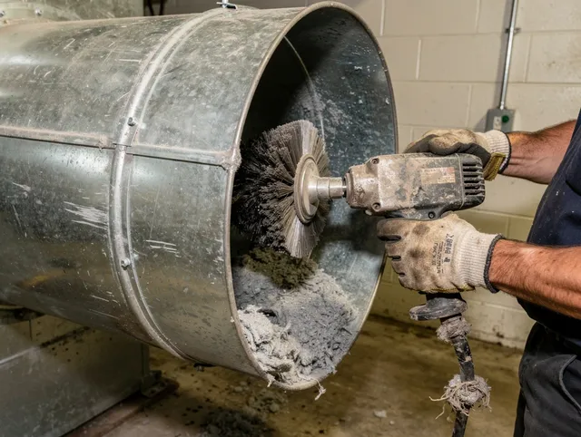 Industrial-grade dryer vent cleaning by North Olmsted Dryer Vent Cleaning in North Olmsted
